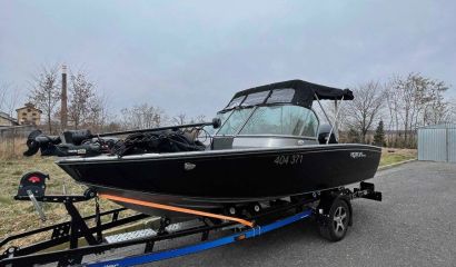 Hliníková loď Vizion 500 115HP Mercury Tiki trailer