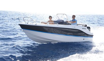 QUICKSILVER Activ 455 Open + MERCURY F 60 EFI ELPT