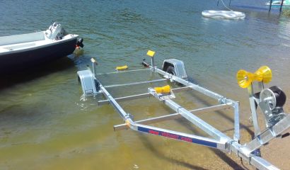 Vozík přepravník lodí, člunů