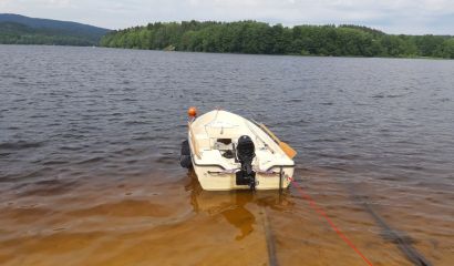 Prodám rybářskou loď Lipno