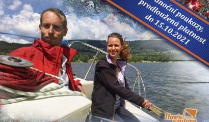 Kapitánem na zkoušku - dárkový poukaz až pro 4 osoby