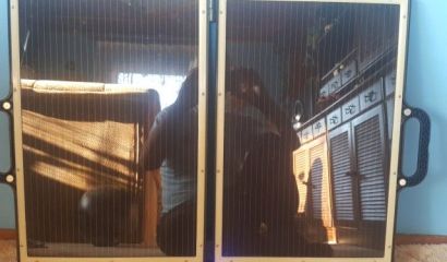 Solární generátor v kufříku